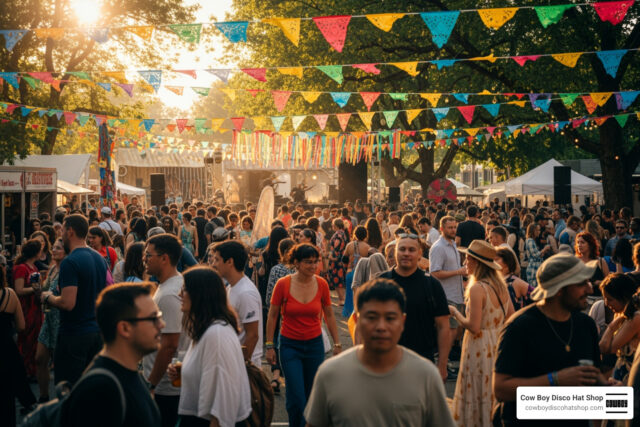America Celebrates cultural and arts festivals vibrant crowd summer 2026