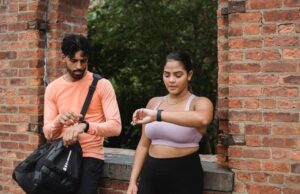 Google’s Fitbit Air Takes on Whoop Fitbit Air and Whoop 5.0 screenless fitness trackers side by side