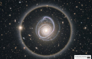 Detailed Guide to Gravitational Lens Early Galaxy Discovery Gravitational lens galaxy 800 million years post-Big Bang deep field
