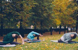 How to Stay Healthy Without Trying Too Hard Health and balanced lifestyle with outdoor activity and nutritious food