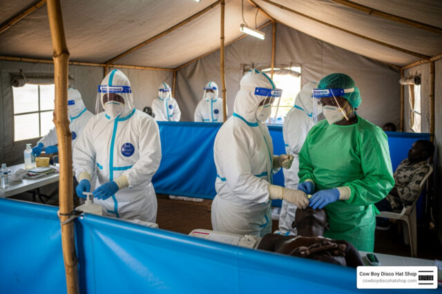 New Ebola outbreak eastern DR Congo health workers protective gear Ituri Province