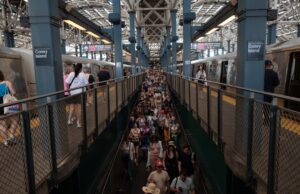 LIRR Strike Transit Options LIRR strike crowded platform service suspension May 2026