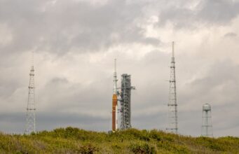 NASA Reshapes Agency to Speed Up Missions NASA SLS rocket on launchpad