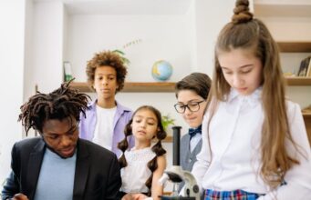 NextGen Science: Innovate, Experiment, Create NextGen Science students in a modern science lab with NGSS framework