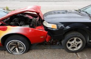All About No-Pay, No-Play Car Insurance No-Pay No-Play car insurance accident scene with legal documents