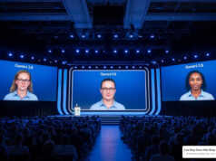 Google unveils Gemini 3.5 Flash and new AI agents at I/O Google I/O 2026 keynote stage Gemini 3.5 AI agents