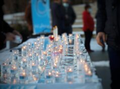 San Diego Mourns Slain Muslim Community Leaders San Diego Islamic Center memorial vigil mourning slain Muslim community leaders