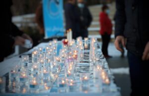 San Diego Mourns Slain Muslim Community Leaders San Diego Islamic Center memorial vigil mourning slain Muslim community leaders