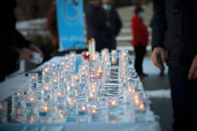 San Diego Islamic Center memorial vigil mourning slain Muslim community leaders