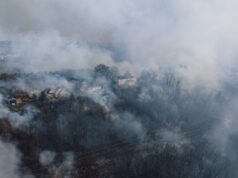 Sandy Fire Forces Thousands From Simi Valley Homes Sandy Fire brush fire smoke over Simi Valley May 2026