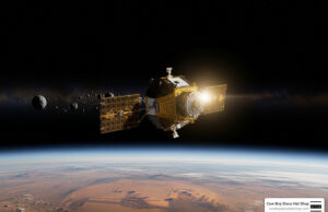 Trajectory Tweaked: Mars Gravity Propels Psyche Toward Asteroid Belt Psyche spacecraft approaching Mars gravity assist asteroid belt