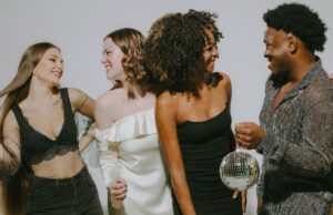 What to Wear to a Disco-Themed Party What to wear to a disco-themed party, Studio 54 shimmering dance floor, retro glamour 2026