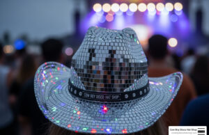 Why Disco Cowboy Hats Are Trending in 2026 disco cowboy hat mirror ball festival lights 2026