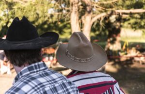 Disco Cowboy Hat vs Traditional Cowboy Hat Disco Cowboy Hat vs Traditional Cowboy Hat side by side comparison