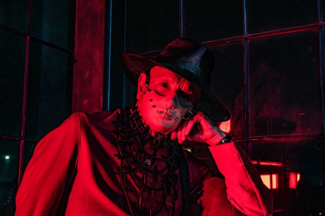 event fashion cowboy hat at music festival